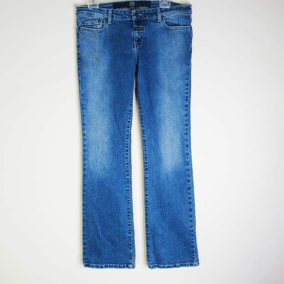 straight leg girbaud jeans